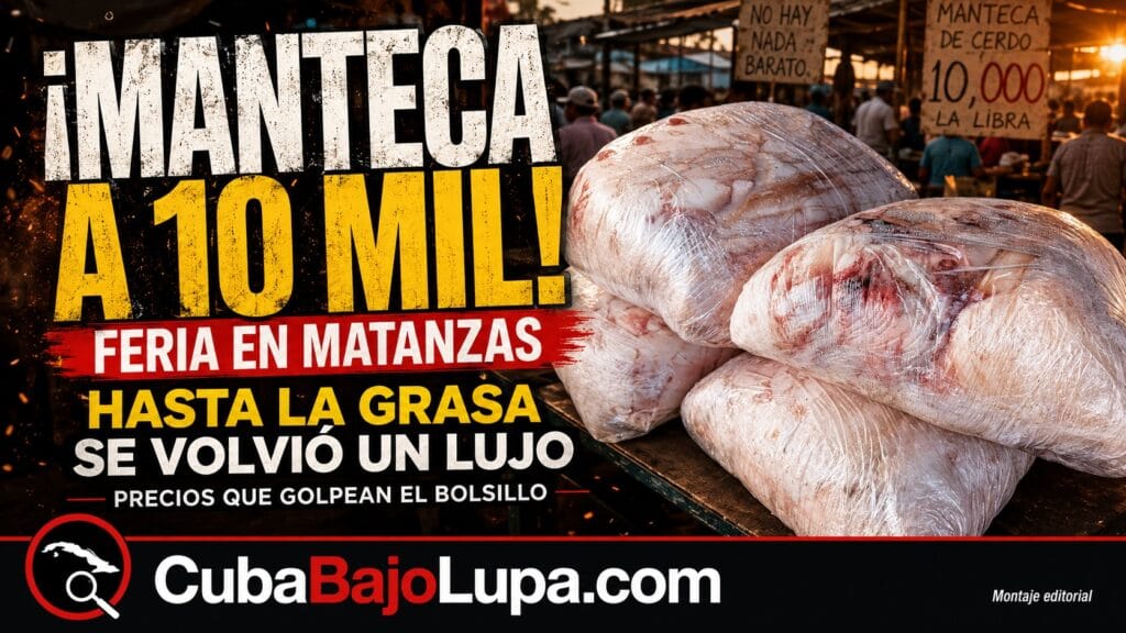 “10.000 PESOS POR UN POMO DE MANTECA”: CUBANA RECORRE UNA FERIA EN MATANZAS Y QUEDA EN SHOCK CON LOS PRECIOS