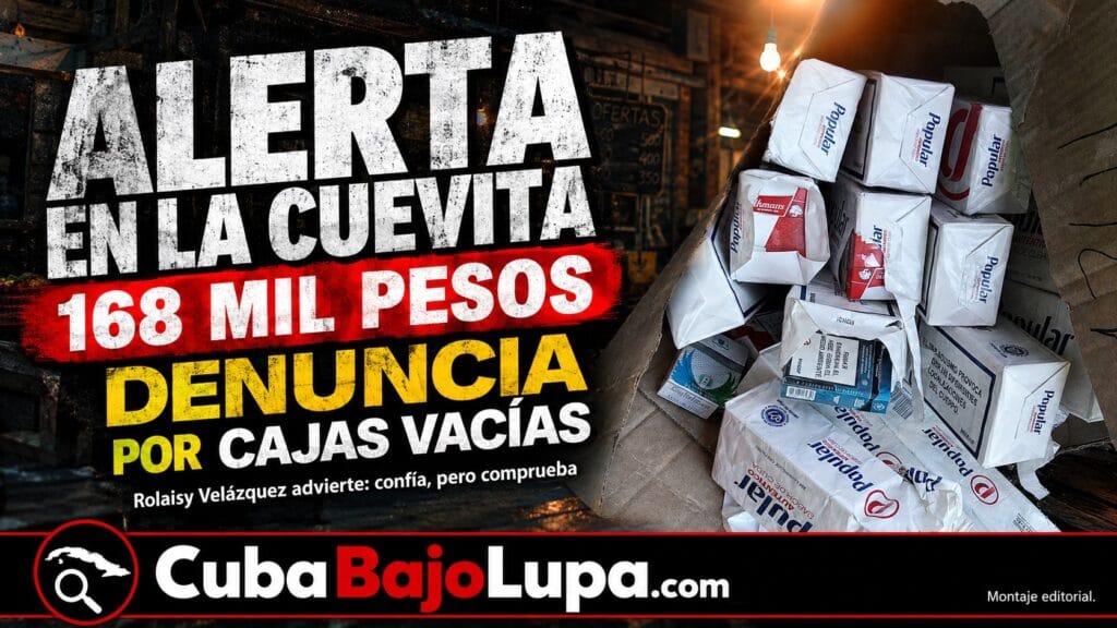 CUBANA DENUNCIA PRESUNTA ESTAFA DE 168.000 PESOS EN UNA COMPRA DE CIGARROS EN LA CUEVITA: “CONFÍA, PERO COMPRUEBA”