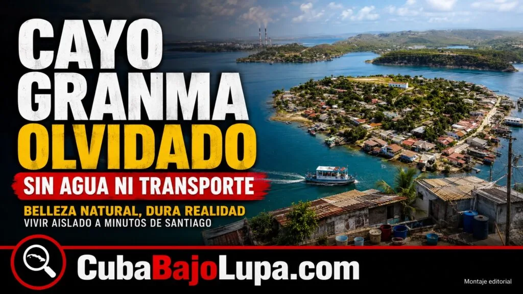 PARECE UN PARAÍSO, PERO SUS VECINOS CUENTAN OTRA HISTORIA: LO QUE ESTÁ PASANDO EN CAYO GRANMA, A SOLO METROS DE SANTIAGO DE CUBA