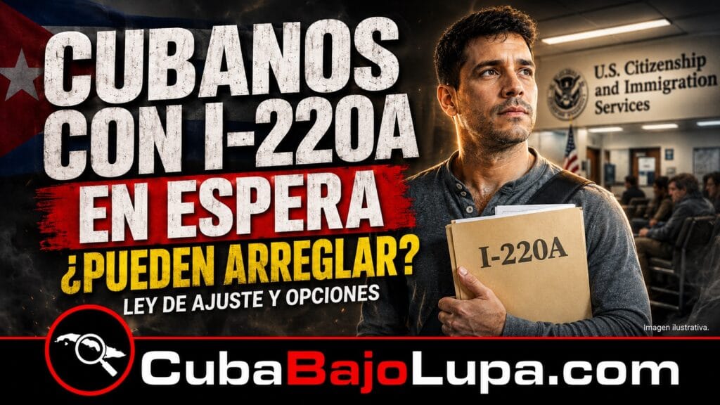 ¿PUEDEN LOS CUBANOS CON I-220A OBTENER LA GREEN CARD? ESTO ES LO QUE DICEN LOS EXPERTOS