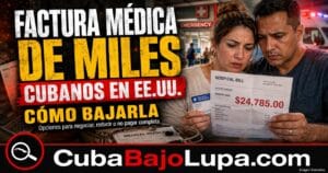 ¿TE LLEGÓ UNA FACTURA DE MILES DE DÓLARES DEL HOSPITAL DE EE.UU.? ESTAS SON LAS OPCIONES QUE TIENEN LOS CUBANOS PARA REDUCIRLA O NO PAGARLA COMPLETA