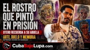 OTERO ALCÁNTARA MUESTRA LOS RETRATOS DE SU ABUELA QUE PINTÓ EN PRISIÓN Y RECUERDA EL DUELO QUE NO PUDO VIVIR