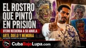 OTERO ALCÁNTARA MUESTRA LOS RETRATOS DE SU ABUELA QUE PINTÓ EN PRISIÓN Y RECUERDA EL DUELO QUE NO PUDO VIVIR