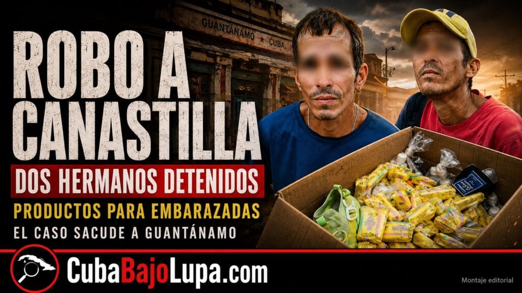 DETIENEN A DOS HERMANOS TRAS EL ROBO DE JABONES, TALCOS Y COLONIAS PARA EMBARAZADAS EN GUANTÁNAMO
