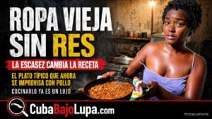 BUSCÓ CARNE DE RES POR TODA LA HABANA Y TERMINÓ COCINANDO POLLO PARA LA ‘ROPA VIEJA’: “A FALTA DE PAN, CASABE”