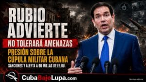 MARCO RUBIO LANZA FUERTE ADVERTENCIA AL RÉGIMEN CUBANO: “EE.UU NO TOLERARÁ OPERACIONES HOSTILES A SUS PUERTAS”