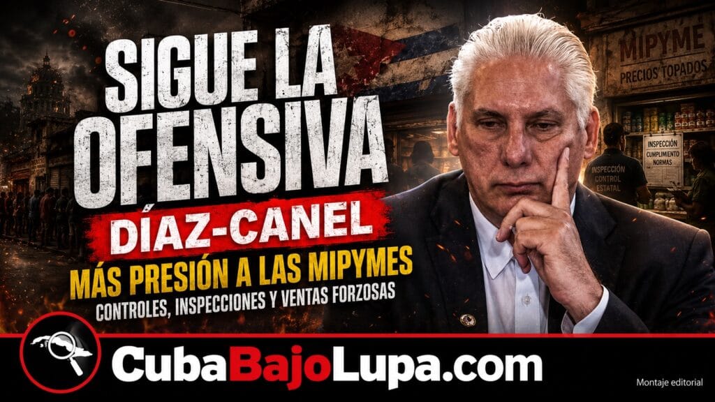 DÍAZ-CANEL PIDE MÁS PRODUCCIÓN A LAS MIPYMES, PERO ADVIERTE QUE CONTINUARÁ LA “OFENSIVA” DE CONTROLES