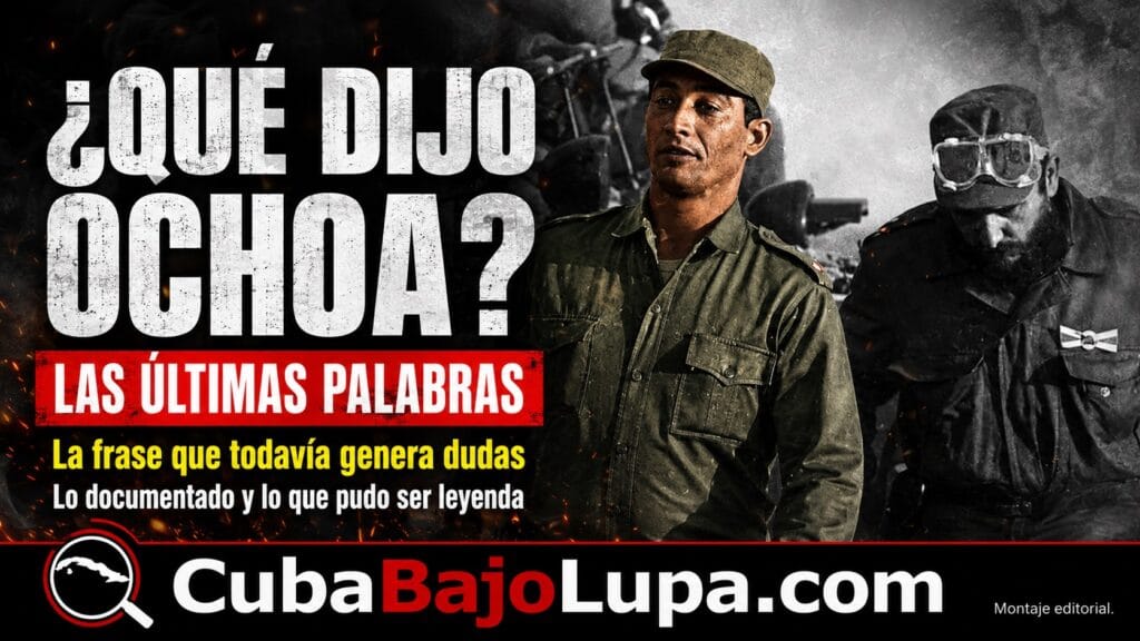 CUBA VIO EL JUICIO, PERO NO SUS ÚLTIMOS MINUTOS: EL MISTERIOSO FUSILAMIENTO DE ARNALDO OCHOA Y SUS DEMOLEDORAS ÚLTIMAS PALABRAS