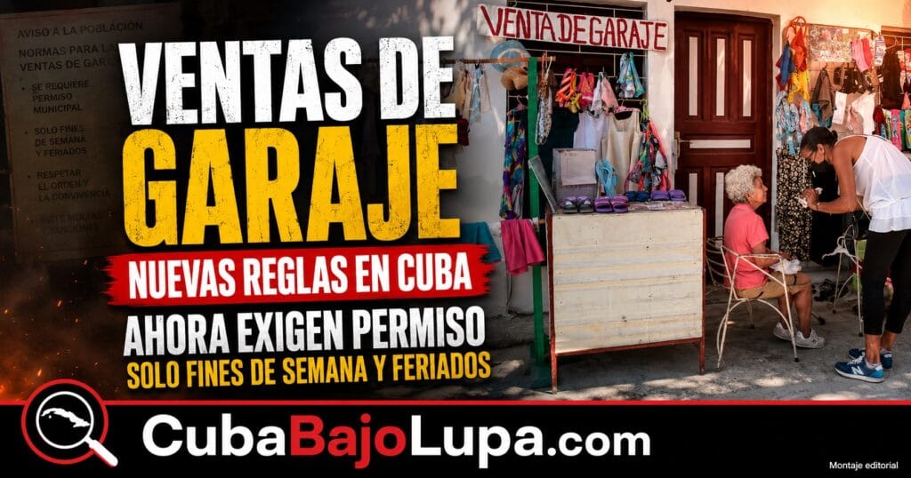RÉGIMEN REGULA LAS VENTAS DE GARAJE: SOLO PODRÁN ABRIRSE DETERMINADOS DÍAS Y CON LIMITACIONES EN LO QUE PUEDEN VENDER