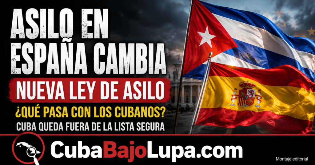 ESPAÑA PREPARA NUEVAS REGLAS DE ASILO: ESTO ES LO QUE PODRÍA CAMBIAR PARA LOS CUBANOS