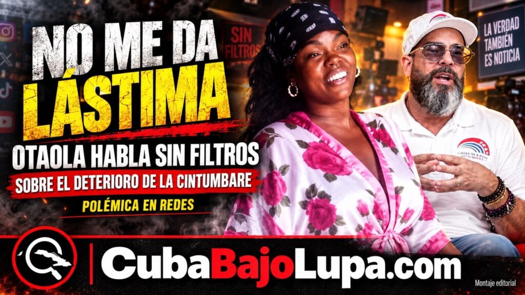 OTAOLA SOBRE LA CINTUMBARE: “ESTO VA EN PROCESO” Y DICE QUE NO LE DA LÁSTIMA SU DETERIORO