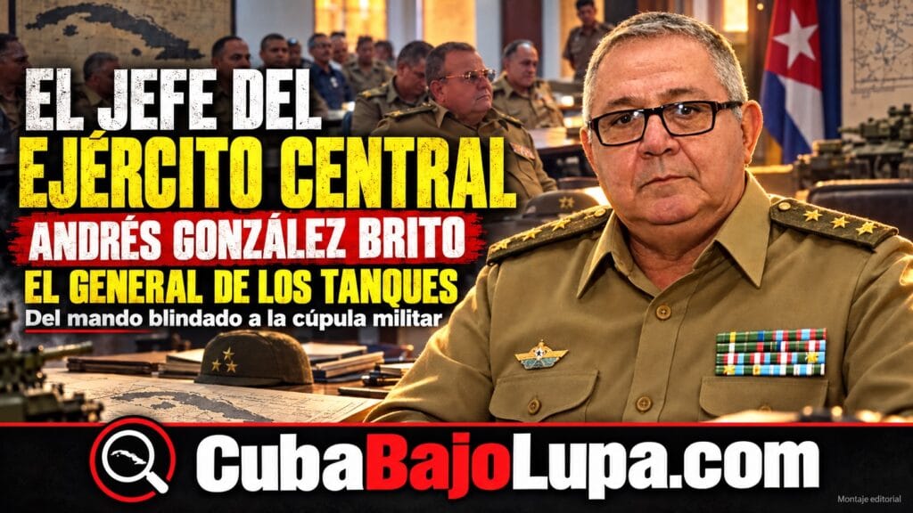 ANDRÉS GONZÁLEZ BRITO: EL GENERAL DE LOS TANQUES QUE TERMINÓ AL FRENTE DE TODO EL EJÉRCITO CENTRAL DE CUBA