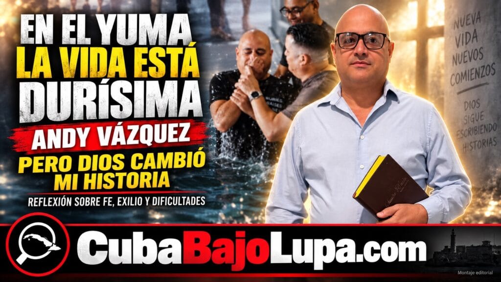 ANDY VÁZQUEZ REFLEXIONA SOBRE EL COSTO DE VIDA EN EL EXILIO Y LANZA UN MENSAJE DE FE A LOS CUBANOS