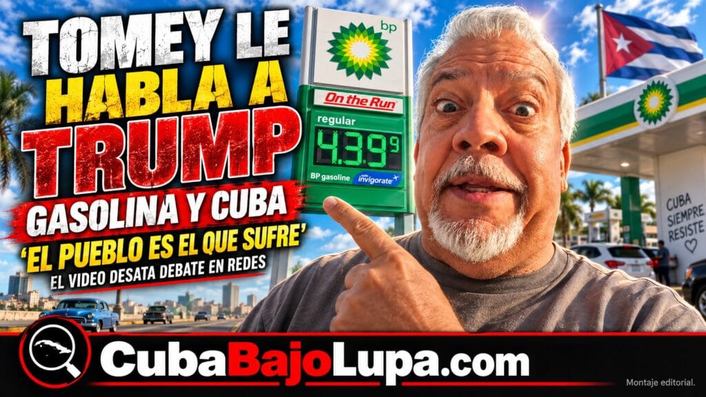 ARMANDO TOMEY RECLAMA A TRUMP POR CUBA: “APRETASTE Y EL PUEBLO ES EL QUE ESTÁ SUFRIENDO”