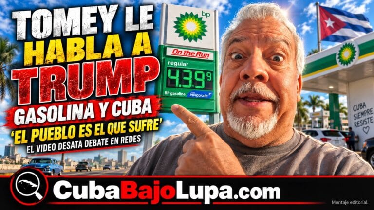 ARMANDO TOMEY RECLAMA A TRUMP POR CUBA: “APRETASTE Y EL PUEBLO ES EL QUE ESTÁ SUFRIENDO”