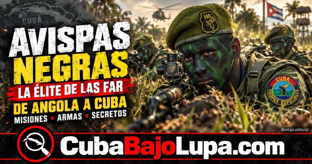 AVISPAS NEGRAS, DENTRO DE LA FUERZA ESPECIAL MÁS HERMÉTICA DE LAS FAR: QUIÉNES SON, QUÉ ARMAS USAN Y CUÁNDO LAS DESPLIEGA CUBA