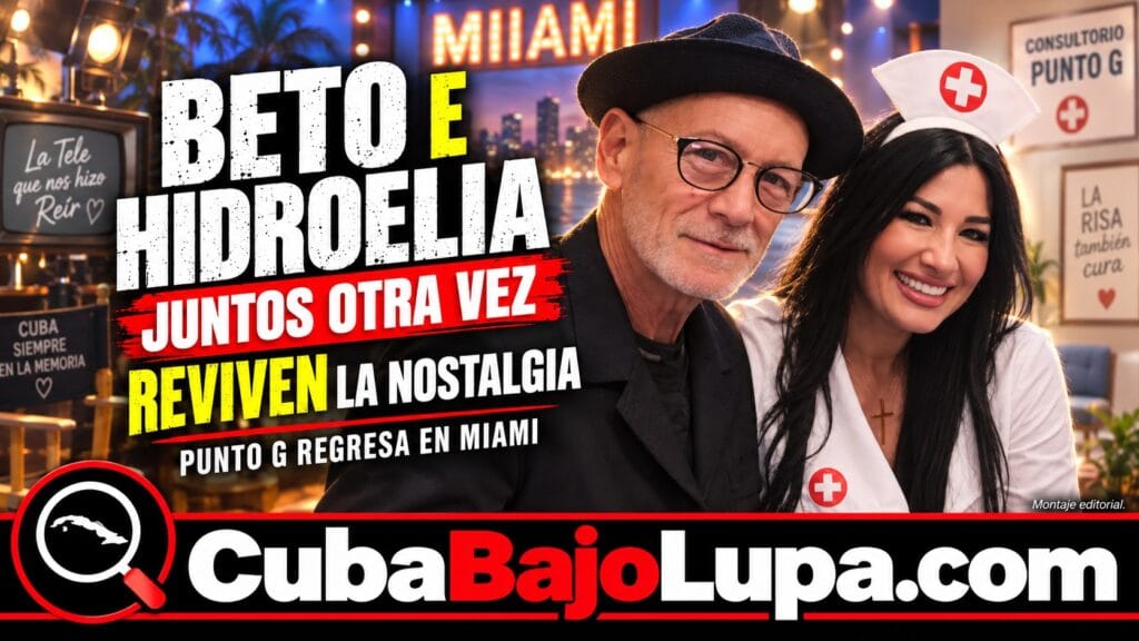 BETO TOCA TOCA E HIDROELIA VUELVEN A DESPERTAR LA NOSTALGIA CUBANA CON SU REENCUENTRO EN MIAMI