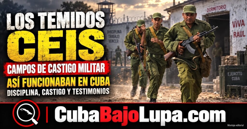 LOS CEIS: LOS CAMPOS DE CASTIGO MILITAR QUE ATERRORIZARON A GENERACIONES DE RECLUTAS EN CUBA