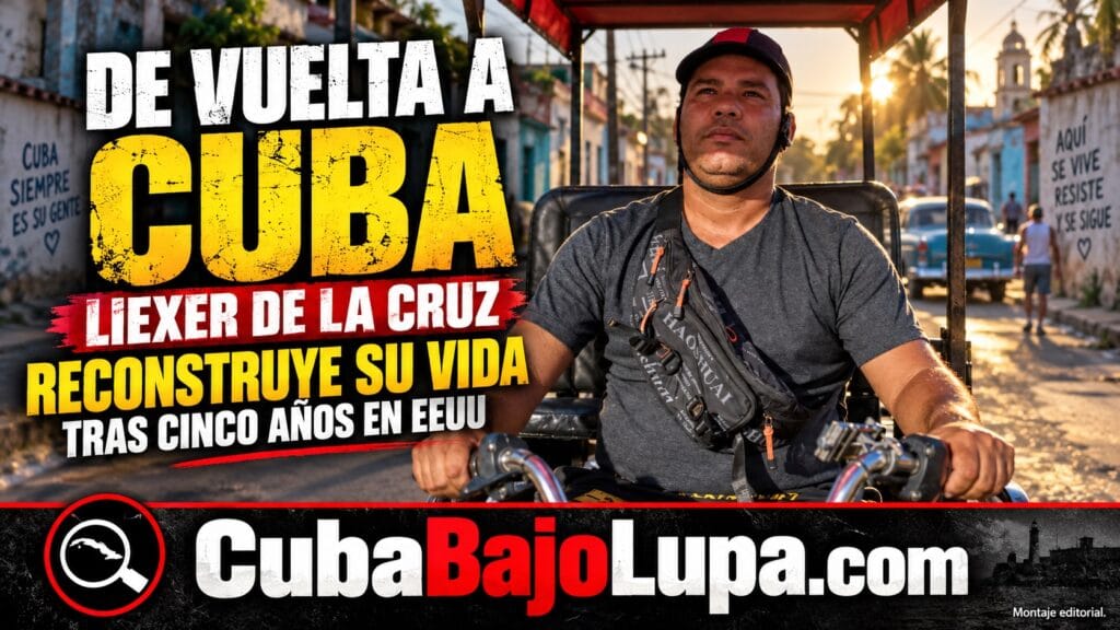 CUBANO CON I-220A REGRESA A LA ISLA TRAS CINCO AÑOS EN EEUU Y AHORA LUCHA POR EMPEZAR DE CERO ENTRE APAGONES Y CARENCIAS