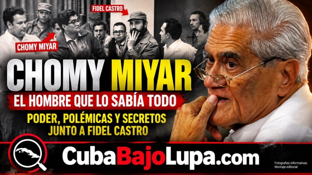 JOSÉ MIGUEL MIYAR BARRUECOS: PASÓ DÉCADAS JUNTO A FIDEL CASTRO Y SE LLEVÓ A LA TUMBA LOS SECRETOS DE LA CÚPULA DE PODER EN CUBA