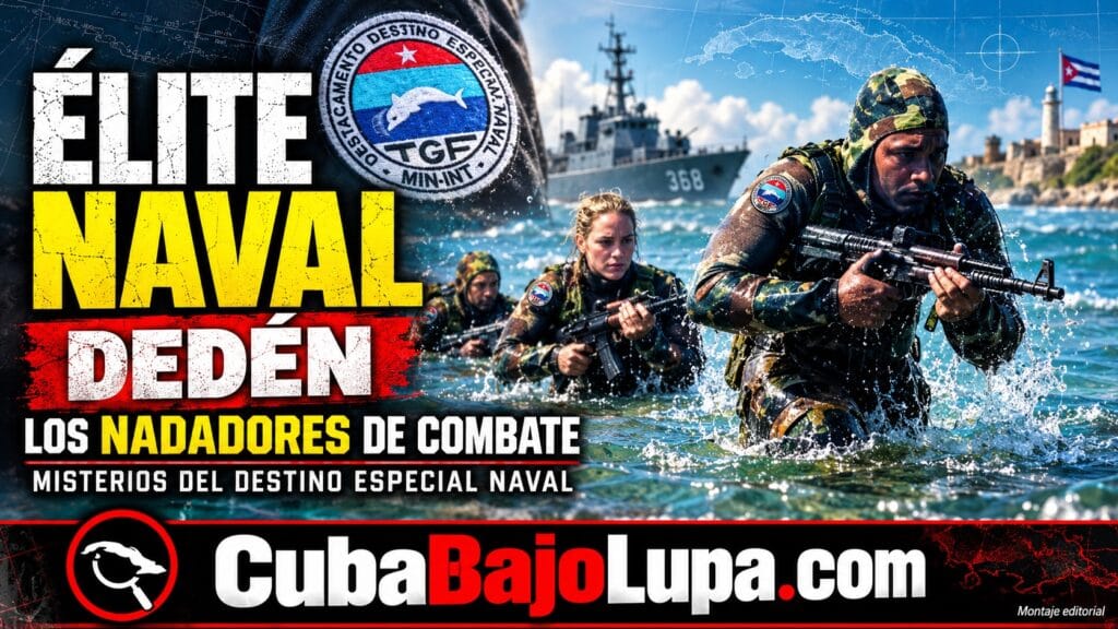 DEDÉN: LOS “HOMBRES RANA” DE LA MARINA CUBANA Y LAS MISIONES SECRETAS QUE CASI NUNCA SALEN A LA LUZ