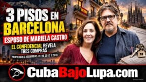 PATRIMONIO DE MILLONARIOS EN ESPAÑA: INVESTIGACIÓN ATRIBUYE TRES VIVIENDAS EN BARCELONA AL ESPOSO DE MARIELA CASTRO