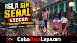 LA ISLA DE LA JUVENTD QUEDA COMPLETAMENTE INCOMUNICADA POR SERVICIO MÓVIL TRAS ROTURA EN SUS CONEXIONES CON ETECSA