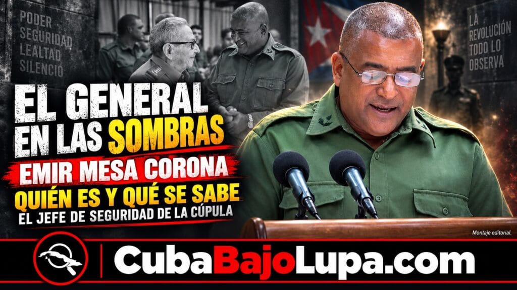 EMIR MESA CORONA: EL GENERAL EN LAS SOMBRAS QUE PROTEGE A LA CÚPULA CUBANA Y DEL QUE CASI NADA SE SABE