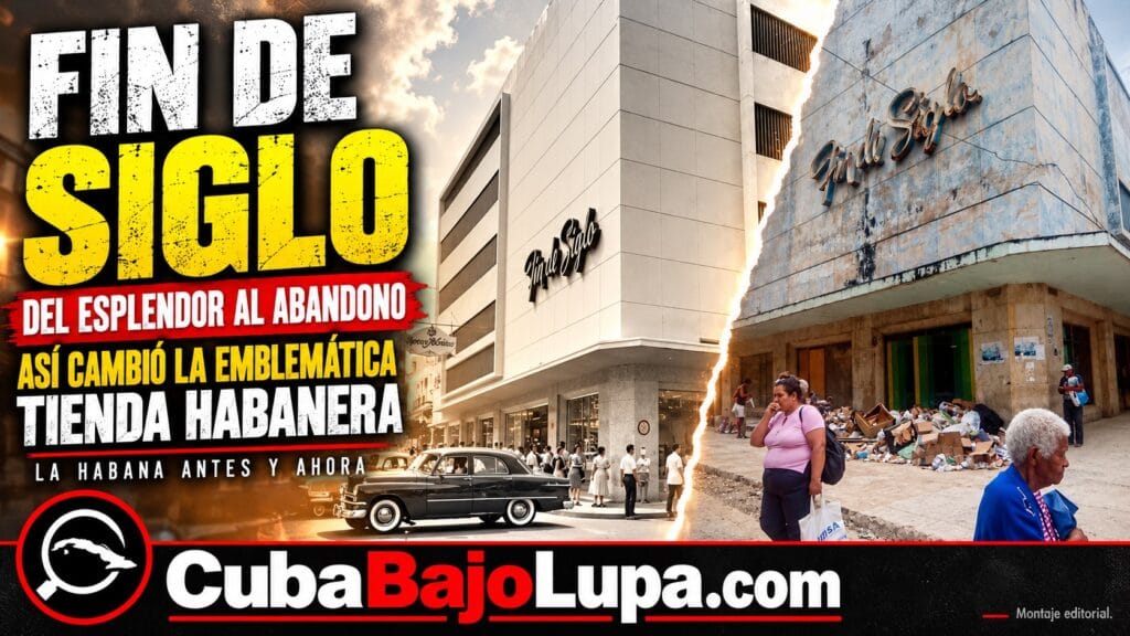 FIN DE SIGLO: DEL ESPLENDOR COMERCIAL DE LA HABANA A UN EDIFICIO CERRADO Y DEVORADO POR EL ABANDONO