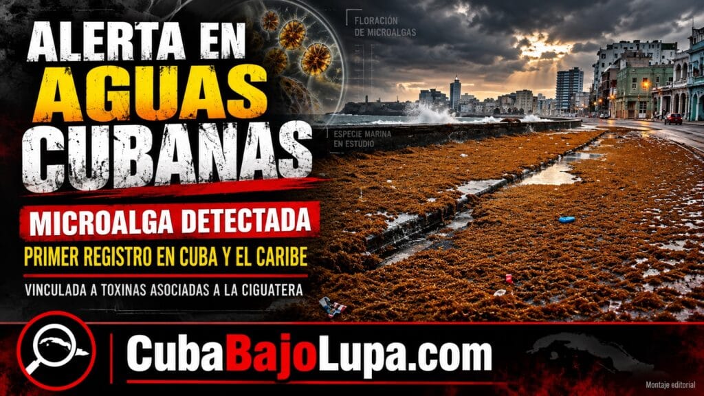 DETECTAN POR PRIMERA VEZ EN CUBA UNA PELIGROSA MICROALGA ASOCIADA A LA CIGUATERA