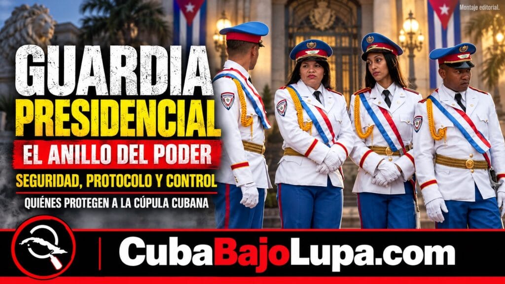GUARDIA PRESIDENCIAL DE CUBA: EL CASI DESCONOCIDO CUERPO MILITAR QUE PROTEGE A LA CÚPULA DEL PODER EN EL PALACIO DE LA REVOLUCIÓN