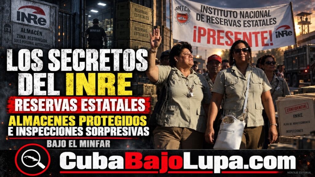 EL INRE, LA RESERVA SECRETA DE CUBA: QUÉ GUARDA EL ESTADO Y POR QUÉ ESTÁ BAJO CONTROL DE LAS FUERZAS ARMADAS