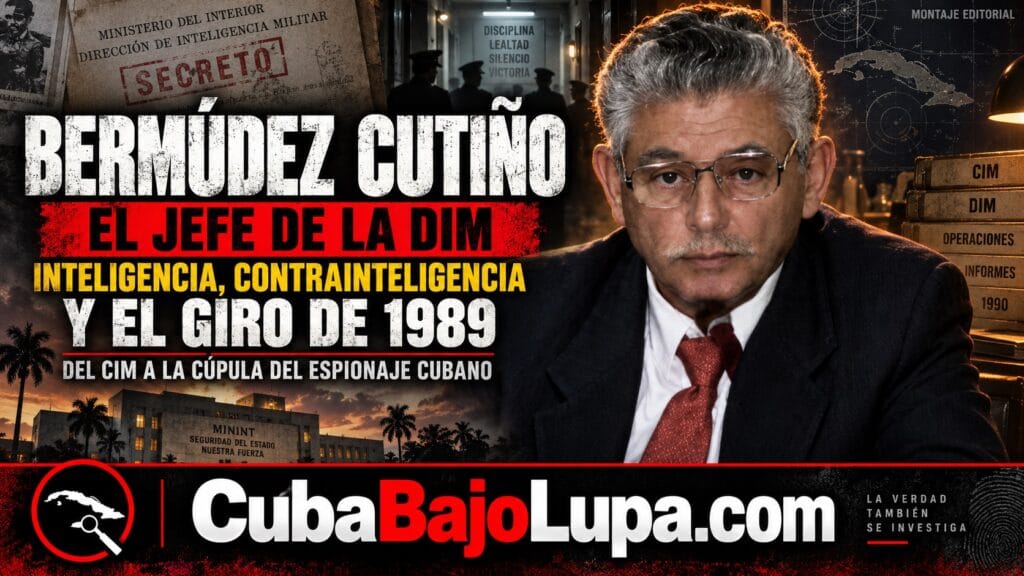 JESÚS BERMÚDEZ CUTIÑO: EL GENERAL QUE TOMÓ EL CONTROL DEL ESPIONAJE CUBANO TRAS EL JUICIO A ARNALDO OCHOA