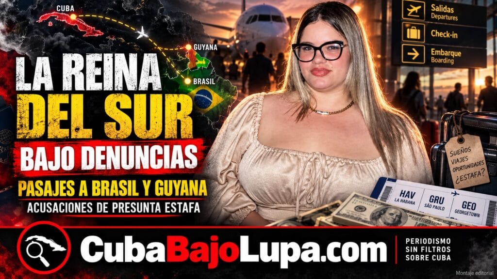 “LA REINA DEL SUR” DE CAMAGÜEY, LA CUBANA ENVUELTA EN PRESUNTAS ESTAFAS CON VIAJES Y ENVÍOS ENTRE CUBA Y BRASIL
