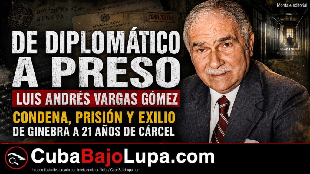 LUIS ANDRÉS VARGAS GÓMEZ: EL NIETO DE MÁXIMO GÓMEZ QUE FUE CONDENADO A MUERTE POR FIDEL CASTRO Y CUMPLIÓ 21 AÑOS DE PRISIÓN