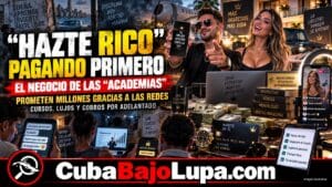 “HAZTE RICO” PAGANDO PRIMERO: EL NEGOCIO DE LAS «ACADEMIAS» DE CUBANOS QUE PROMETEN HACERTE MILLONARIO GRACIAS A LAS REDES SOCIALES