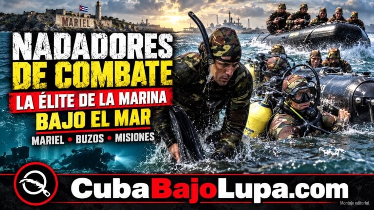 NADADORES DE COMBATE: LA MISTERIOSA FUERZA ESPECIAL DE LA MARINA DE GUERRA CUBANA QUE OPERA BAJO EL AGUA