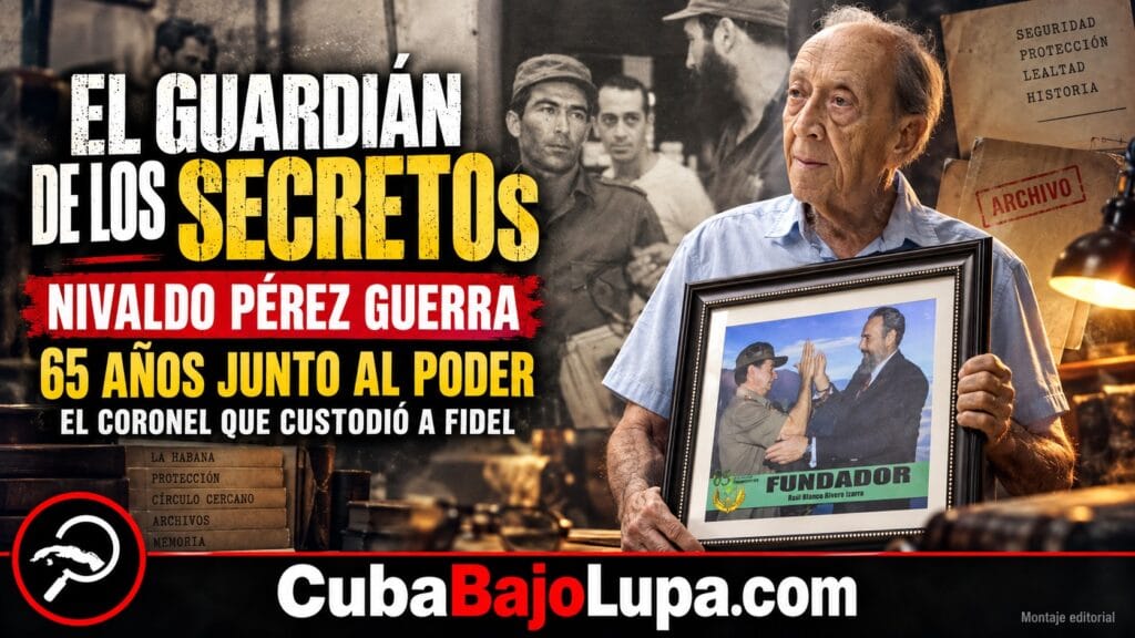 NIVALDO PÉREZ GUERRA: EL MISTERIOSO CORONEL QUE CUSTODIÓ LOS SECRETOS DE FIDEL CASTRO DURANTE DÉCADAS