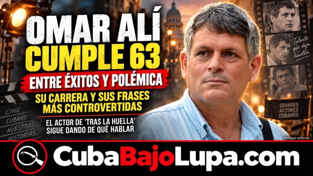 OMAR ALÍ CUMPLE 63 AÑOS: CUATRO DÉCADAS EN PANTALLA Y UNA POLÉMICA SOBRE LA LIBERTAD QUE TODAVÍA LO PERSIGUE