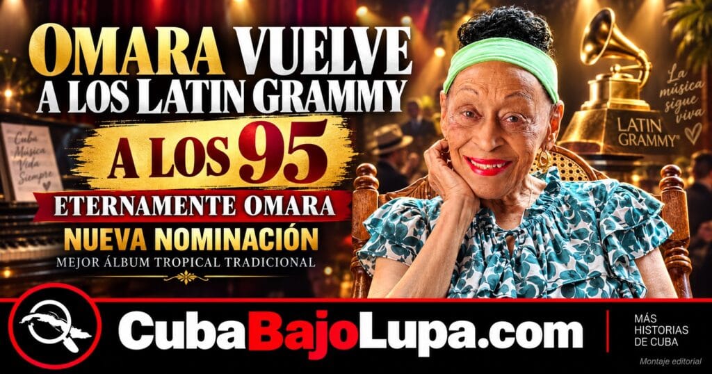 OMARA PORTUONDO VUELVE A LOS LATIN GRAMMY A LOS 95 AÑOS CON “ETERNAMENTE OMARA”