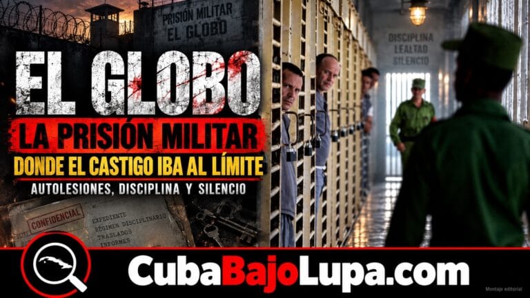 EL GLOBO: LA PRISIÓN MILITAR CUBANA DONDE SOLDADOS LLEGARON A TRAGARSE CUCHILLAS PARA ESCAPAR DEL CASTIGO