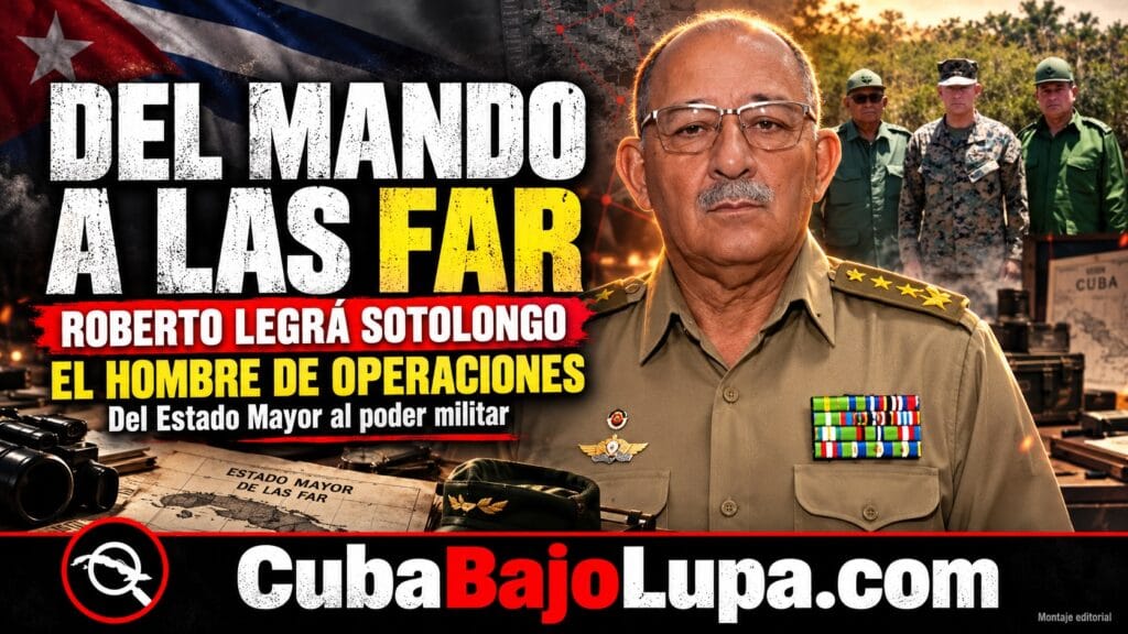 ROBERTO LEGRÁ SOTOLONGO: DEL MANDO DE TANQUES A SER EL GENERAL QUE DIRIGE EL ESTADO MAYOR DE LAS FAR