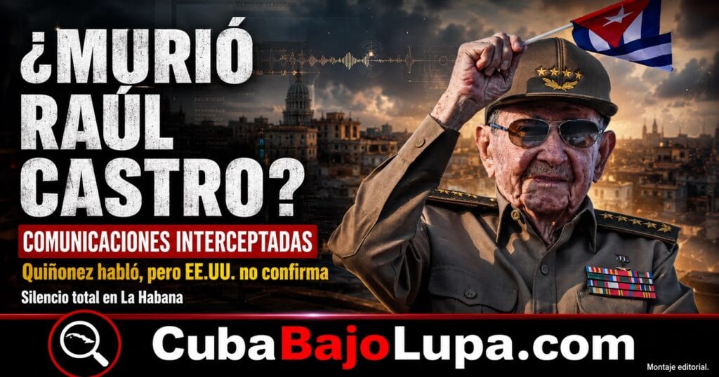 EE.UU. HABRÍA INTERCEPTADO COMUNICACIONES SOBRE RAÚL CASTRO: HABLAN DE UN DETERIORO EXTREMO, PERO SU MUERTE NO ESTÁ CONFIRMADA
