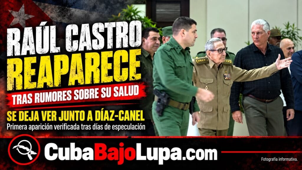 RAÚL CASTRO REAPARECE EN TELEVISIÓN NACIONAL JUNTO A ‘EL CANGREJO’ Y DÍAZ-CANEL Y CALLA RUMORES SOBRE SU FALLECIMIENTO