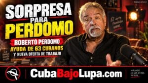 ACTOR ROBERTO PERDOMO SE EMOCIONA HASTA LAS LÁGRIMAS AL RECIBIR 1500 DÓLARES DE REGALO DE PARTE DE CUBANOS DESDE EL EXILIO