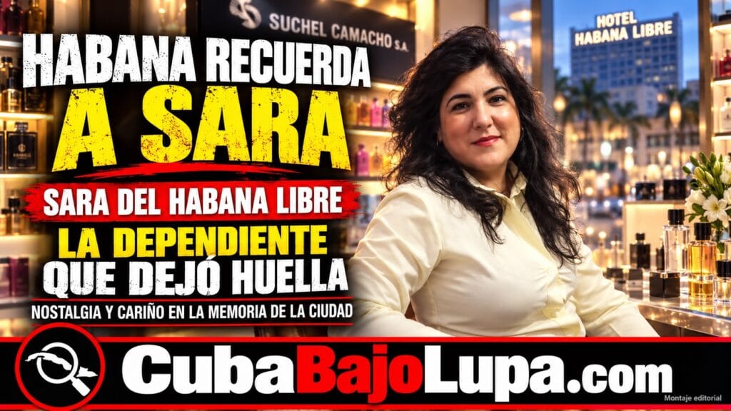 LAS REDES SOCIALES RECUERDAN A SARA, LA DEPENDIENTE DEL HABANA LIBRE QUE DEJÓ HUELLA EN GENERACIONES DE CLIENTES