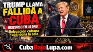 TRUMP LLAMA A CUBA “ESTADO FALLIDO” EN LA ONU Y LA DELEGACIÓN CUBANA ABANDONA LA SALA A MODO DE PROTESTA