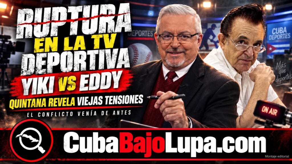 NARRADOR DEPORTIVO YIKI QUINTANA REVELA OSCUROS EPISODIOS CON SU EXCOLEGA EDDY MARTÍN EN CUBA: “NO NOS HABLABAMOS”