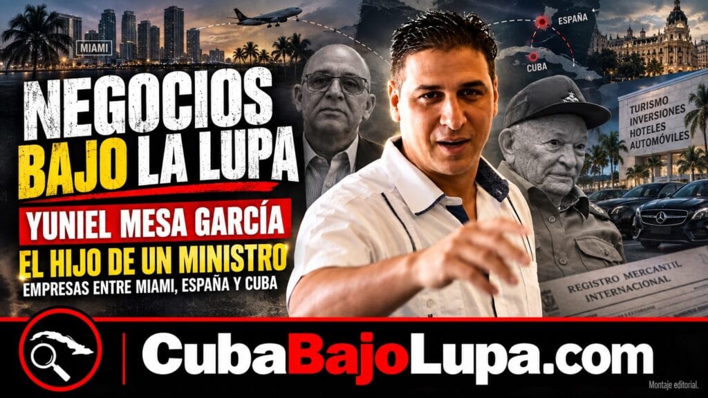LA RED EMPRESARIAL QUE RODEA A YUNIEL MESA GARCÍA: ASÍ VIVE EL HIJO DEL MINISTRO DE LA CONSTRUCCIÓN Y NIETO DE GUILLERMO GARCÍA FRÍAS