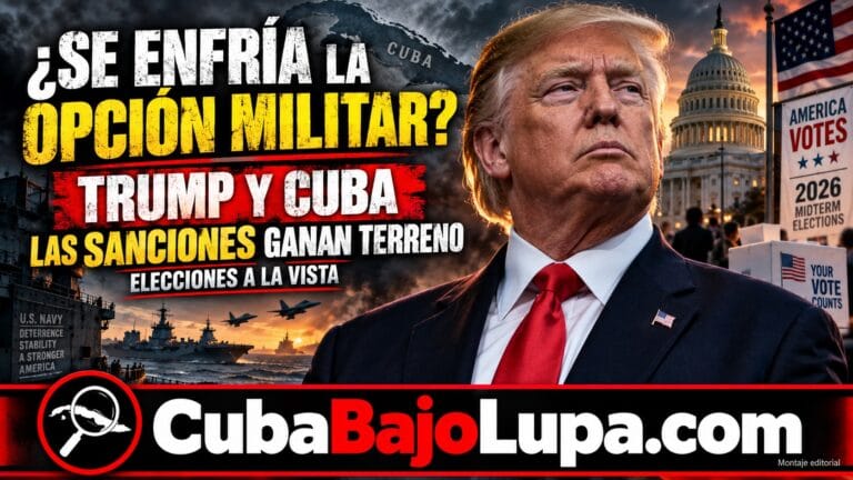 LA OPCIÓN MILITAR CONTRA CUBA SE ENFRÍA EN LA AGENDA DE LA ADMINISTRACIÓN TRUMP A SEMANAS DE LAS ELECCIONES DE MEDIO TÉRMINO